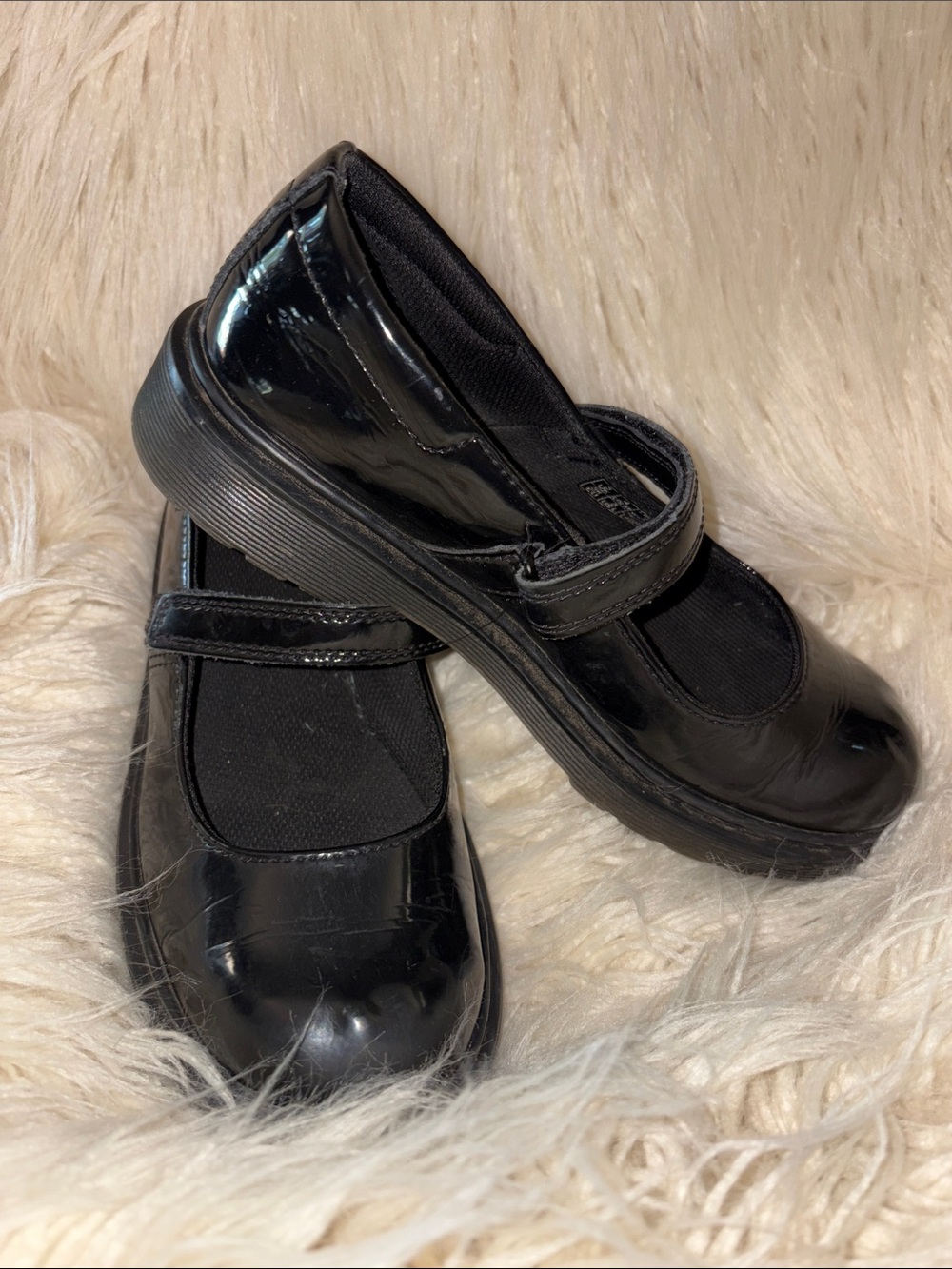 Dr. Martens Black Patent Mary Jane Shoes